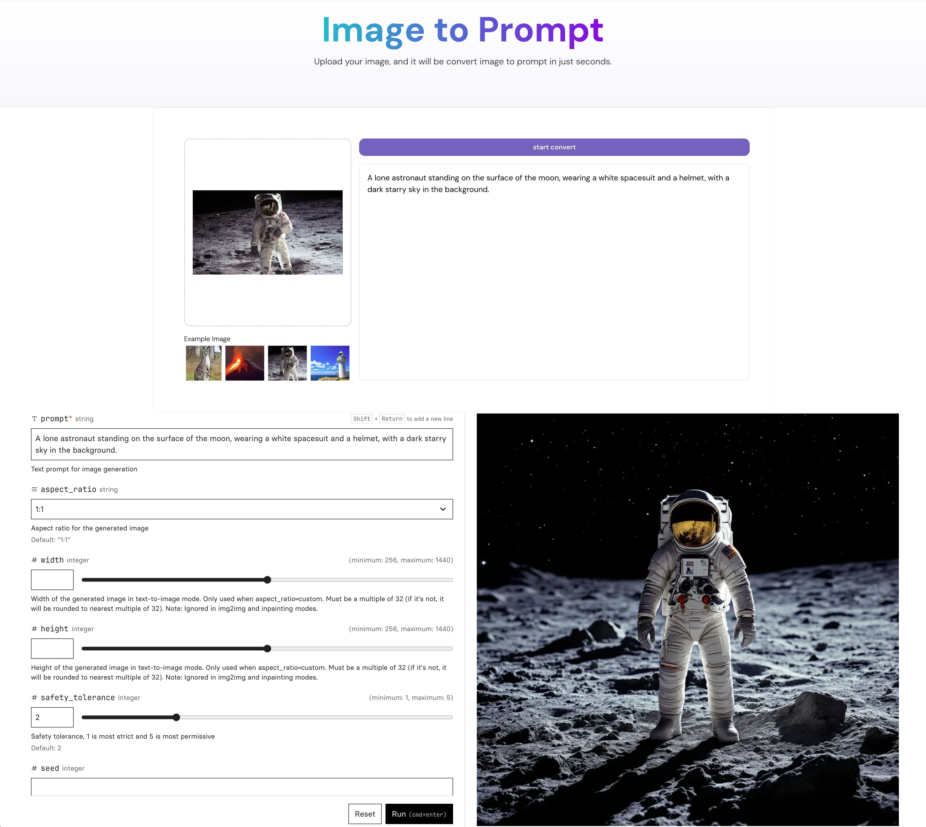 How to Use Image to Prompt Tool and Flux1 to Generate Images